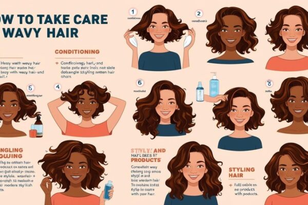 How to Take Care of Wavy Hair Easy