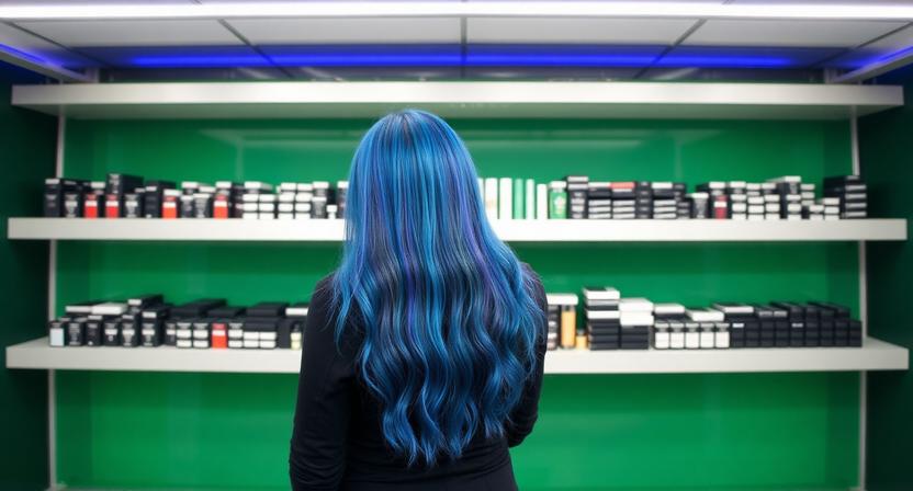 semi permanent hair dye