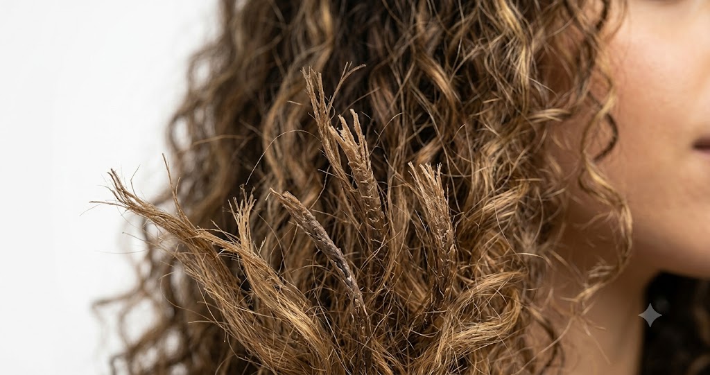 Signs of damaged hair