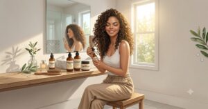 Hair Care Routine for Frizzy Hair