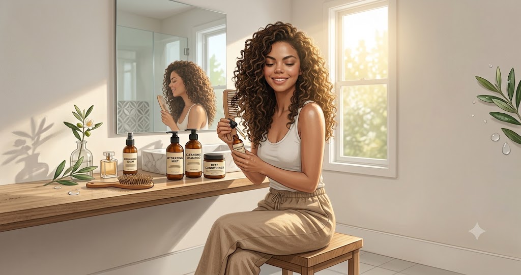 Hair Care Routine for Frizzy Hair