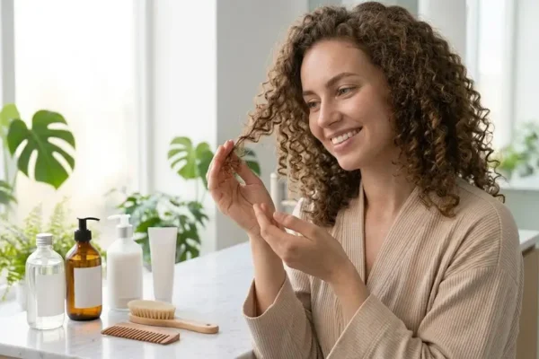 Hair care routine for fine hair