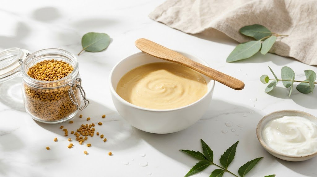 DIY Fenugreek Hair Mask for Dandruff & Density: The Ultimate Recipe